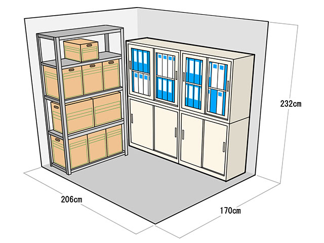 文書保管ルームB ご利用イメージ